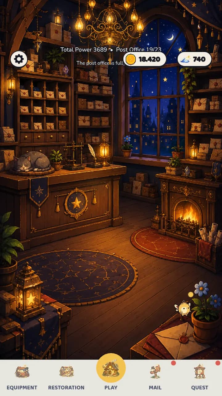 Dream Courier: Cozy Idle RPG, ảnh chụp trong ứng dụng 1