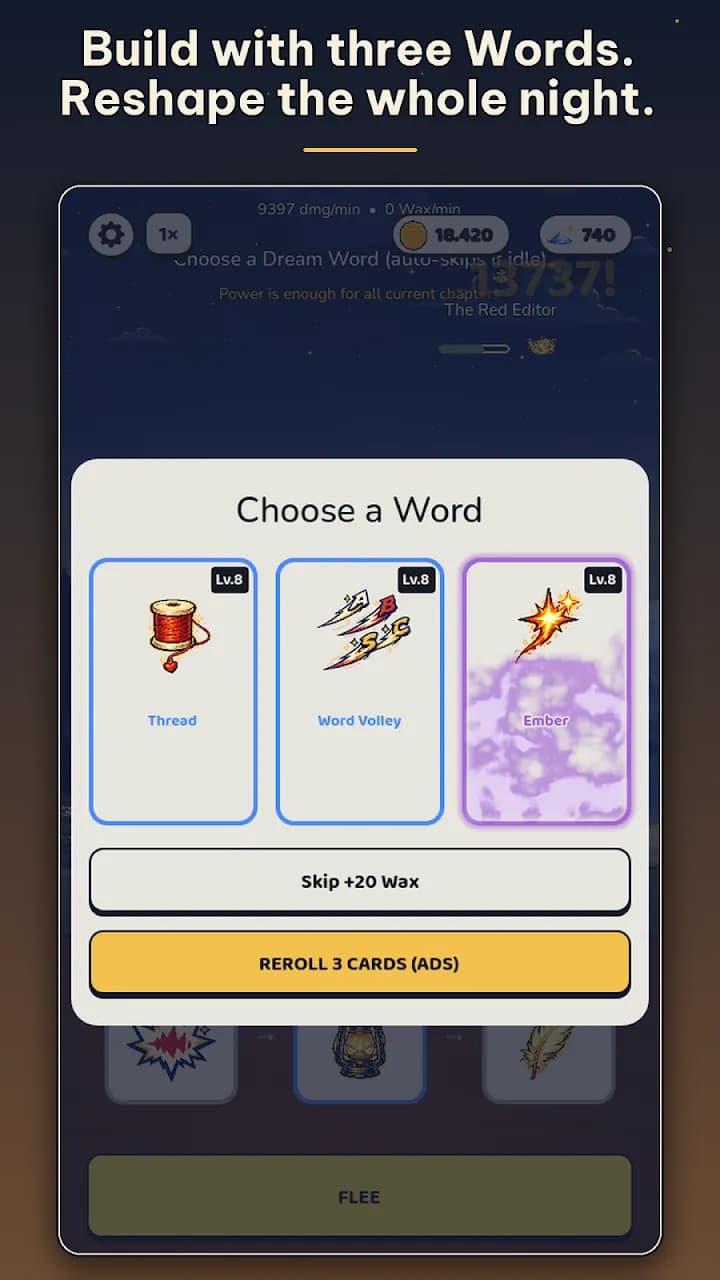 Dream Courier: Cozy Idle RPG, ảnh chụp trong ứng dụng 2