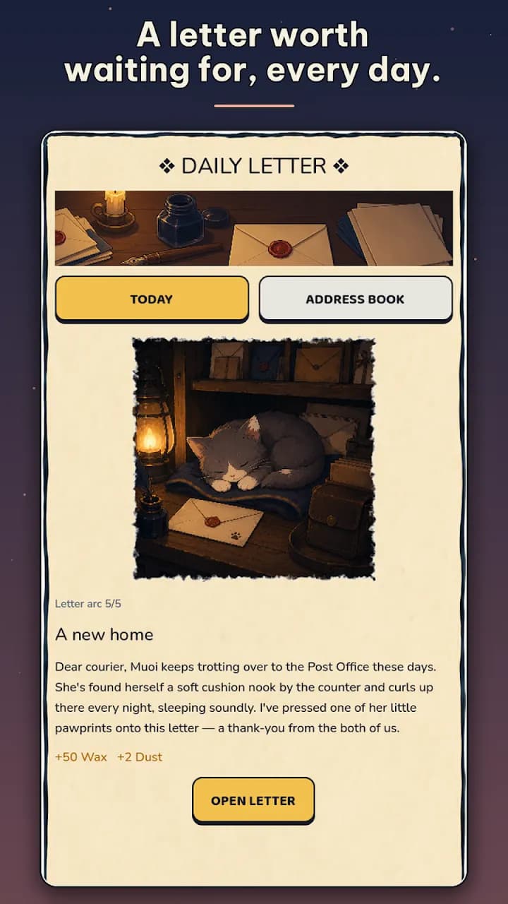 Dream Courier: Cozy Idle RPG, ảnh chụp trong ứng dụng 3